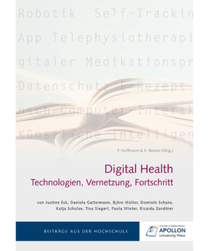 Buchcover zum 5.Thesisband "Digital Health: Technologien, Vernetzung, Fortschritt"
